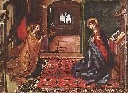 BERRUGUETE, Pedro Annunciation xnitte oil painting artist